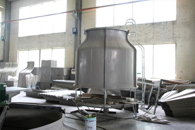 開式冷卻塔的具體結構（gòu）及冷卻原理