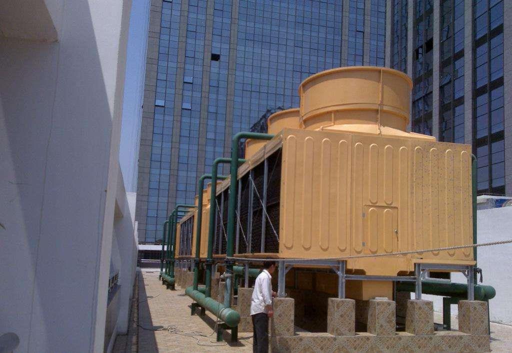 玻璃鋼冷卻塔冷卻機在電鍍（dù）行業的製（zhì）冷原理