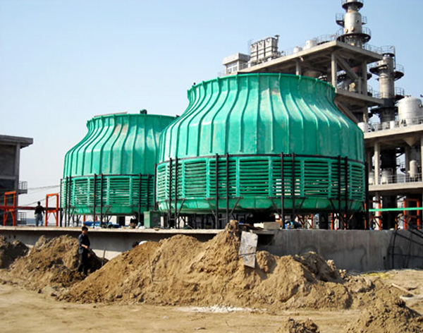 圓形冷（lěng）卻塔降溫效（xiào）果